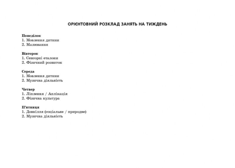 Планування освітньої роботи з дітьми раннього віку за програмою «Українське дошкілля». Білан О. (Укр) Мандрівець (9789669442918) (508335) - Зображення 7