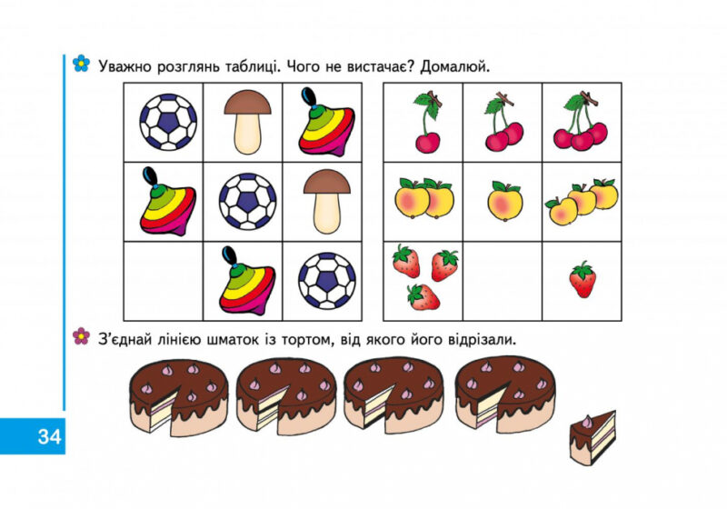 Мамина школа. Логіка пам'ять та увага. Від 4-6 років (Укр) Школа (9789664291788) (278371) - Зображення 2