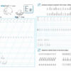 Англійські прописи. Абеткове розташування букв. Handwriting Book. Напівдрукований та каліграфічний шрифти. Федієнко В. (Укр/Англ) Школа (9789664295649) (446439) - Зображення 2