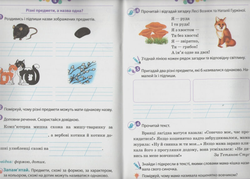 НУШ 2 клас Розвиток мовлення: робочий зошит (кольорова) (Укр) ПЕТ (9789669251824) (455087) - Зображення 3