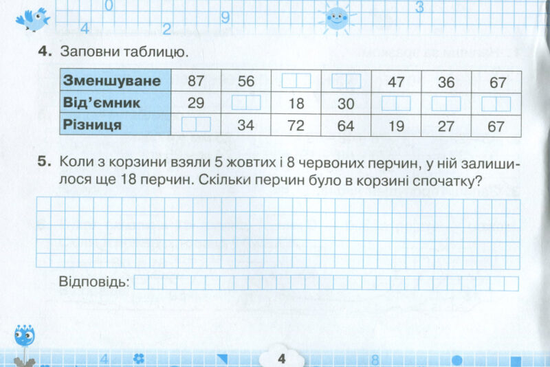 НУШ Математика 3 клас Математичний тренажер (Укр) Оріон (9789669910745) (455570) - Зображення 5
