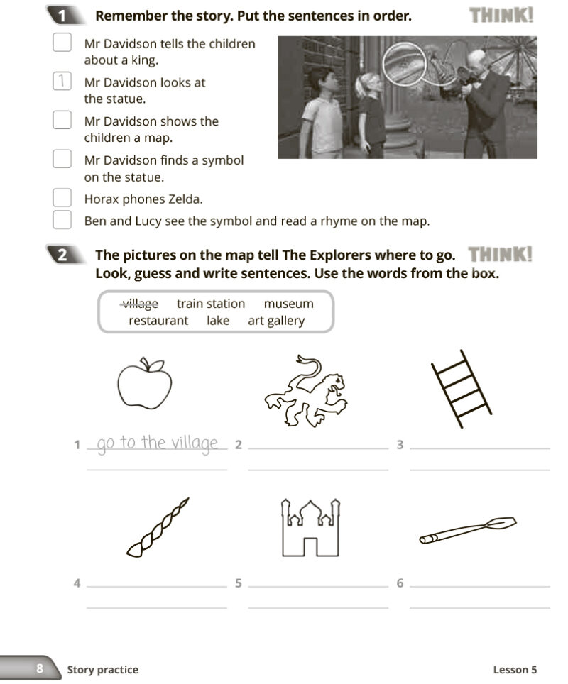 НУШ 4 Quick Minds (Ukrainian edition). Activity Book Зошит для учня. Пухта (Англ) Лінгвіст (9786177713790) (466179) - Зображення 7