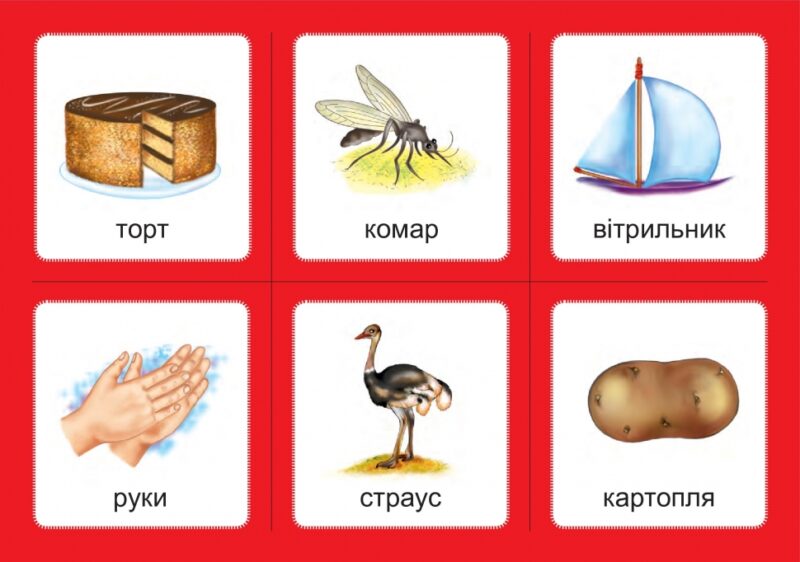 НУШ Українська мова 1 клас Дидактичні картки звуки [с][ш], [з][ж], комплект 1 ( у 3- х частинах) (Укр) Богдан (2005000010903) (467077) - Зображення 3