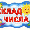 Набір карток. Склад числа. Повітряні кульки. Плакати в кожний кабінет (Укр) Світогляд 15104211У (4823076146139) (349442) - Зображення 4