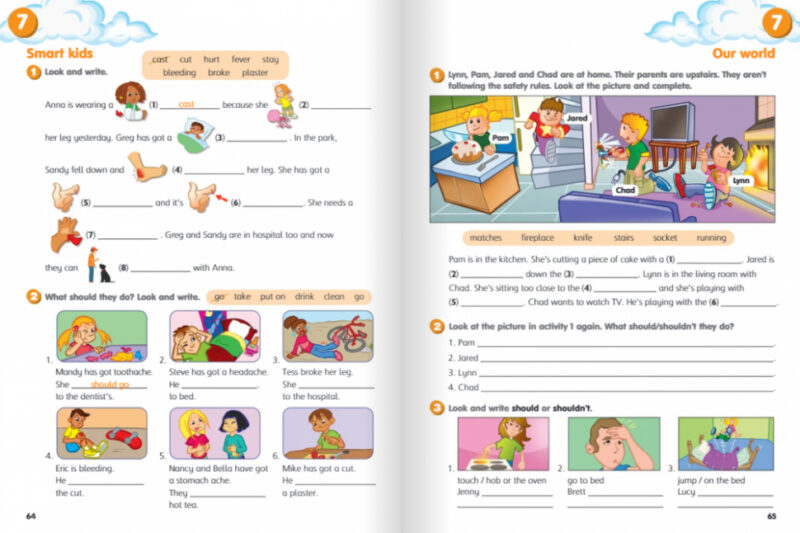 НУШ Smart Junior for Ukraine 4. Workbook with QR code. Робочий зошит. Мітчелл (Англ) MM Publications (9786180562811) (479706) - Зображення 3