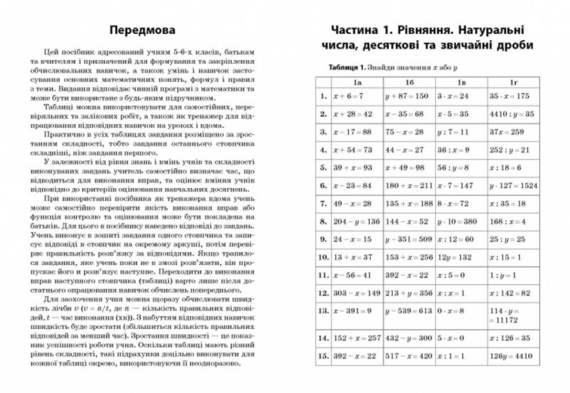 3000 вправ та завдань. Математика 5-6 кл. Рівняння (Укр) Час майстрів (9789669153517) (480448) - Зображення 2