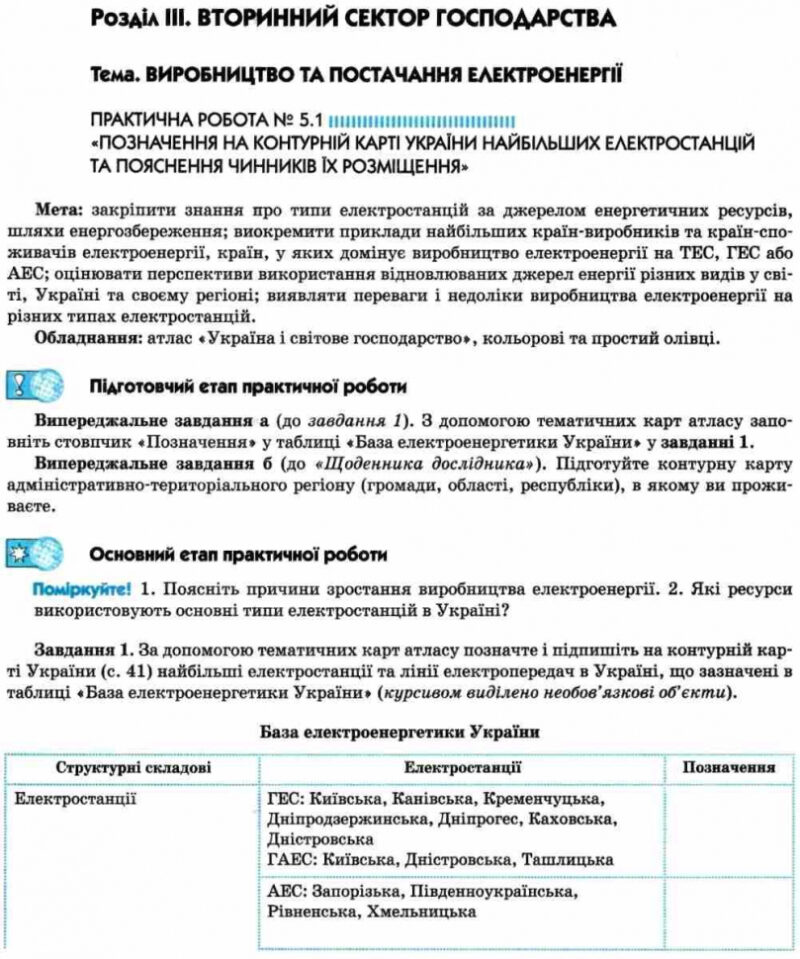 Географія 9 клас. Зошит для практичних робіт (Укр) Літера (9789661788540) (272964) - Зображення 5