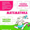 НУШ Математика. Тренажер. Таблиця множення (україно-польська). Шевчук Л. (Укр) АССА (9786177995066) (484120)