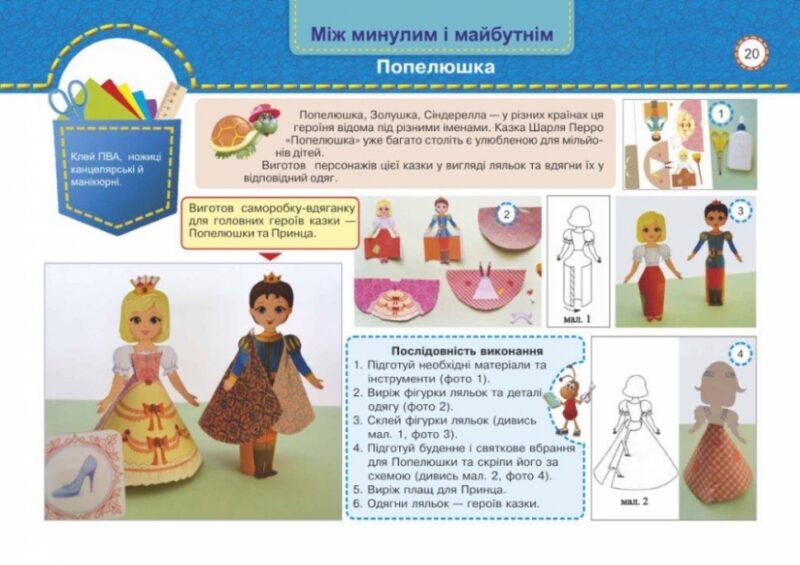 НУШ Дизайн і технології 3 клас. Маленький трудівничок. Альбом-посібник. Роговська Л. (Укр) ПІП (9789660736085) (433389) - Зображення 6