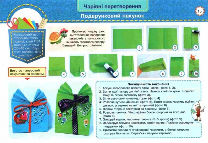 НУШ Дизайн і технології 4 клас. Маленький трудівничок. Альбом-посібник (Укр) ПІП (9789660738621) (462319) - Зображення 3