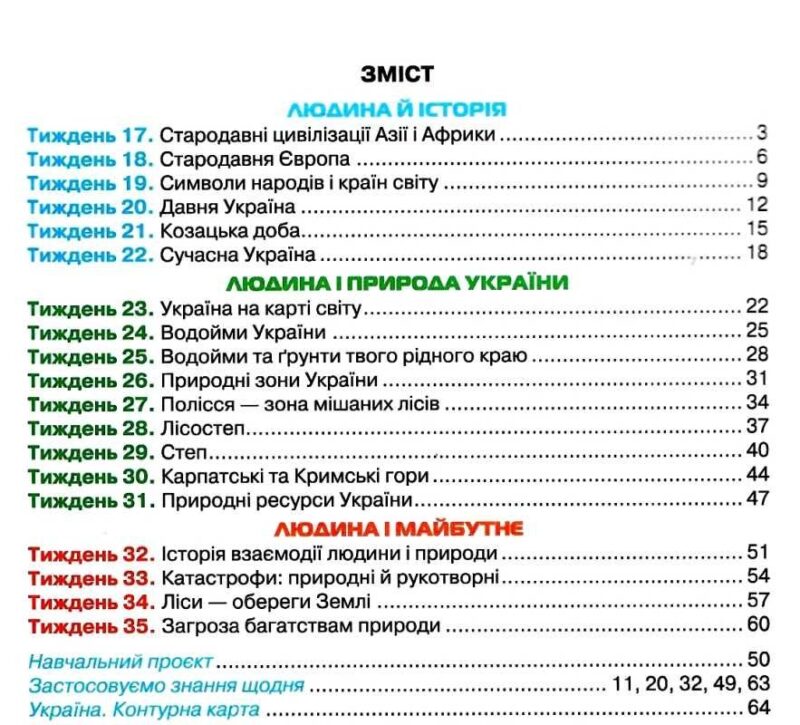 НУШ Я досліджую світ 4 клас. Робочий зошит. Частина 2. Грущинська І.В. (Укр) Оріон (9789669911292) (467093) - Зображення 2