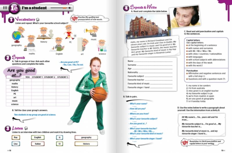 Англійська мова 5 клас. Full Blast Plus for Ukraine. Student's Book HB. Мітчелл (Англ) Лінгвіст (9786178290238) (517216) - Зображення 10