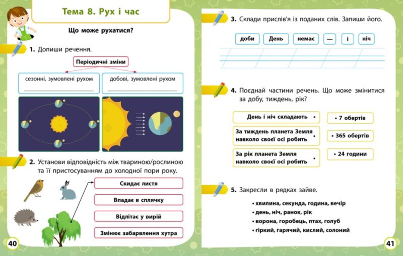 НУШ Я досліджую світ 2 клас. Робочий зошит. До підручника Волощенко, Козак, Остапенко. Частина 2 (з 2-х частин) 2024 (Укр) Ранок (9786170956781) (516912) - Зображення 2
