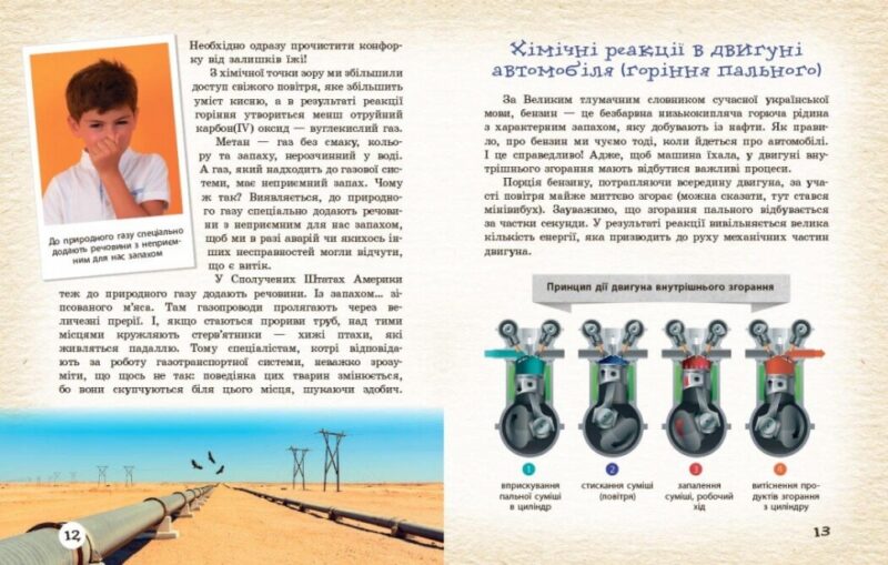НУШ Хімічні реакції навколо нас. Богданова В. Я. (Укр) Ранок (9786170990594) (517248) - Зображення 3