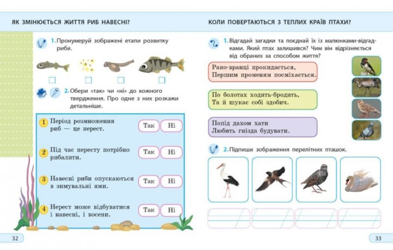 НУШ Я досліджую світ 2 клас. Робочий зошит. До підручника Грущинської І., Хитрої З. Частина 2 (з 2-х частин) (Укр) Ранок (9786170974044) (520259) - Зображення 2
