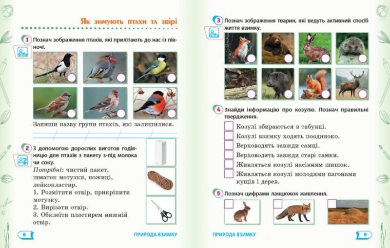 НУШ Я досліджую світ 2 клас. Робочий зошит. До підручника Гільберг, Тарнавська, Павич. Частина 2 (з 2-х частин) 2024 (Укр) Ранок (9786170956897) (521080) - Зображення 2
