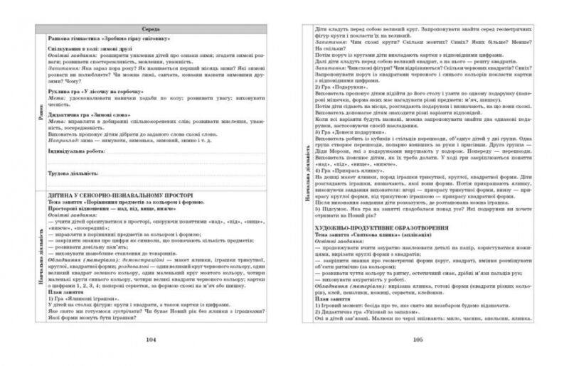 Розгорнутий календарний план. Грудень. Середній вік. Ванжа С.М. (Укр) Ранок (9786170976345) (522843) - Зображення 3