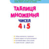 Таблиця множення чисел 4 і 5 (Укр) АРТ НШ11202У (9786177459018) (267697) - Зображення 2