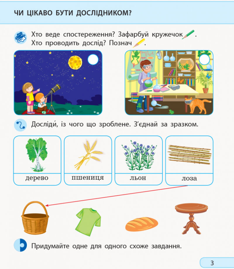 НУШ Я досліджую світ 1 клас. Робочий зошит. До інтегрованого курсу за підручником Ірини Грущинської, Зої Хитрої, Ірини Дробязко. Частина 1 (Укр) Ранок К1217001У (9786170956071) (343506) - Зображення 4