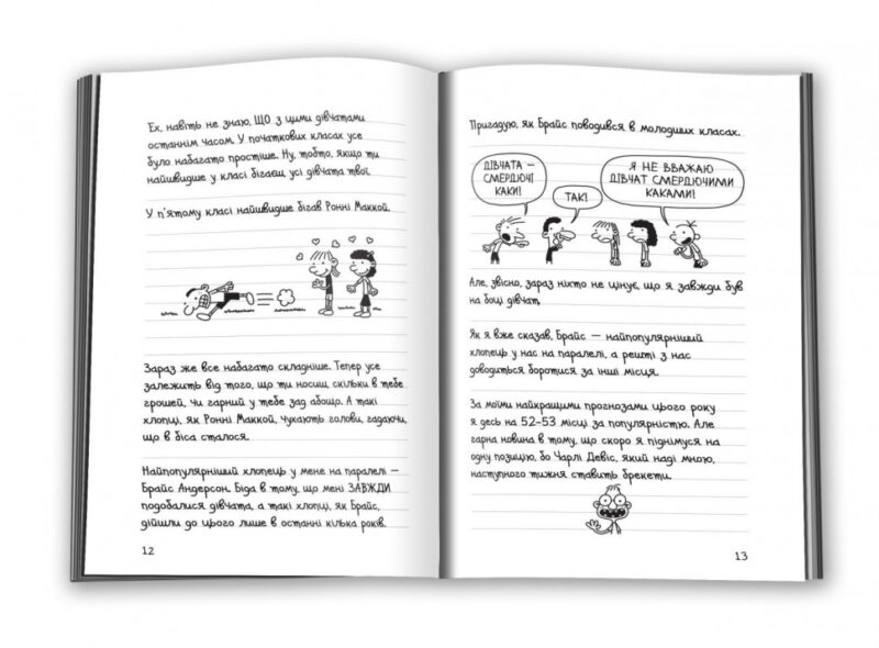 Щоденник слабака. Книга 1 (Укр) КМ-Букс (9789669482396) (312063) - Зображення 2