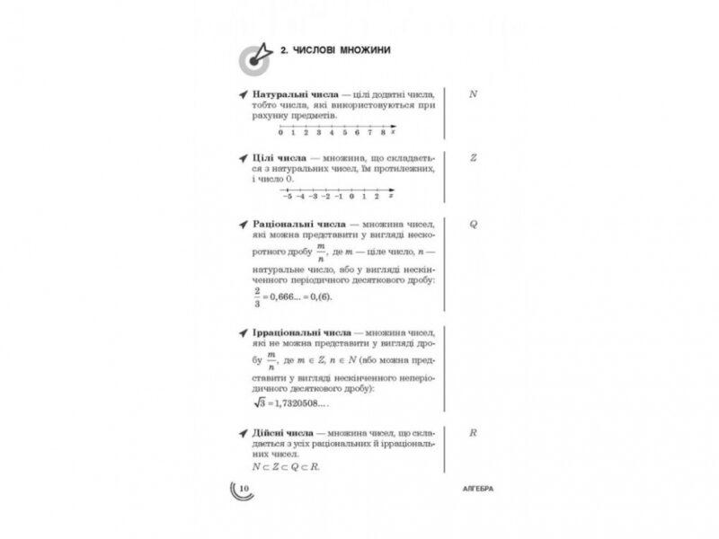 Посібник 100 тем Алгебра (Укр) АССА (9786177385669) (297423) - Зображення 3