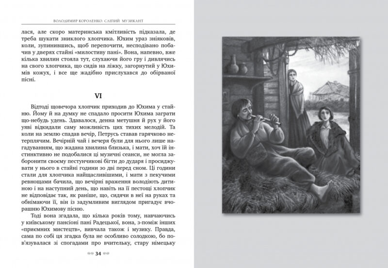 Сліпий музикант Короленко В. (Укр) Рідна мова (9789669174246) (347309) - Зображення 3