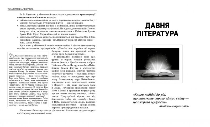 Новий довідник Українська література (Укр) Рідна мова (9789669174819) (441893) - Зображення 3