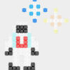 Конструктор MICRO WAFFLE "ASTRONAUT" АСТРОНАВТ (150 деталей) Marioinex (5903033903506) (438995) - Зображення 3