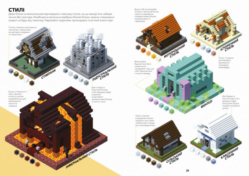 Minecraft. Довідник архітектора (Укр) Артбукс (9786177688197) (437223) - Зображення 5