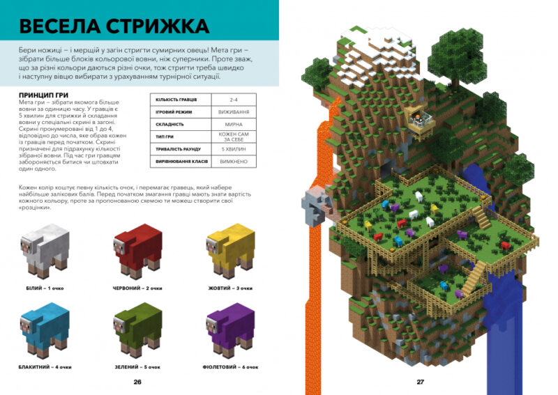 Minecraft. Довідник мініігор у режимі PvP (Укр) Артбукс (9786177688791) (440380) - Зображення 4