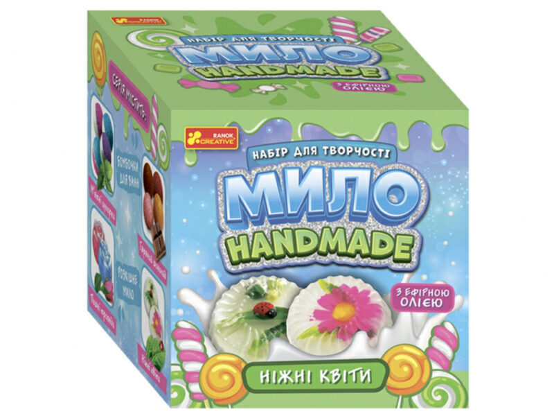 Мило своїми руками Ніжні квіти (Укр) Ranok-Creative 15130046У (4823076147808) (400875) - Зображення 3