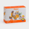 Конструктор MINI WAFFLE "BUILDER" БУДІВЕЛЬНИК (144 деталі) Marioinex (5903033902592) (438978) - Зображення 9