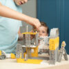 Конструктор MINI WAFFLE "BUILDER" БУДІВЕЛЬНИК (144 деталі) Marioinex (5903033902592) (438978) - Зображення 10