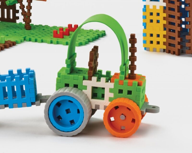 Конструктор MINI WAFFLE "FARMER" ФЕРМЕР (184 деталі) Marioinex (5903033902561) (438975) - Зображення 8