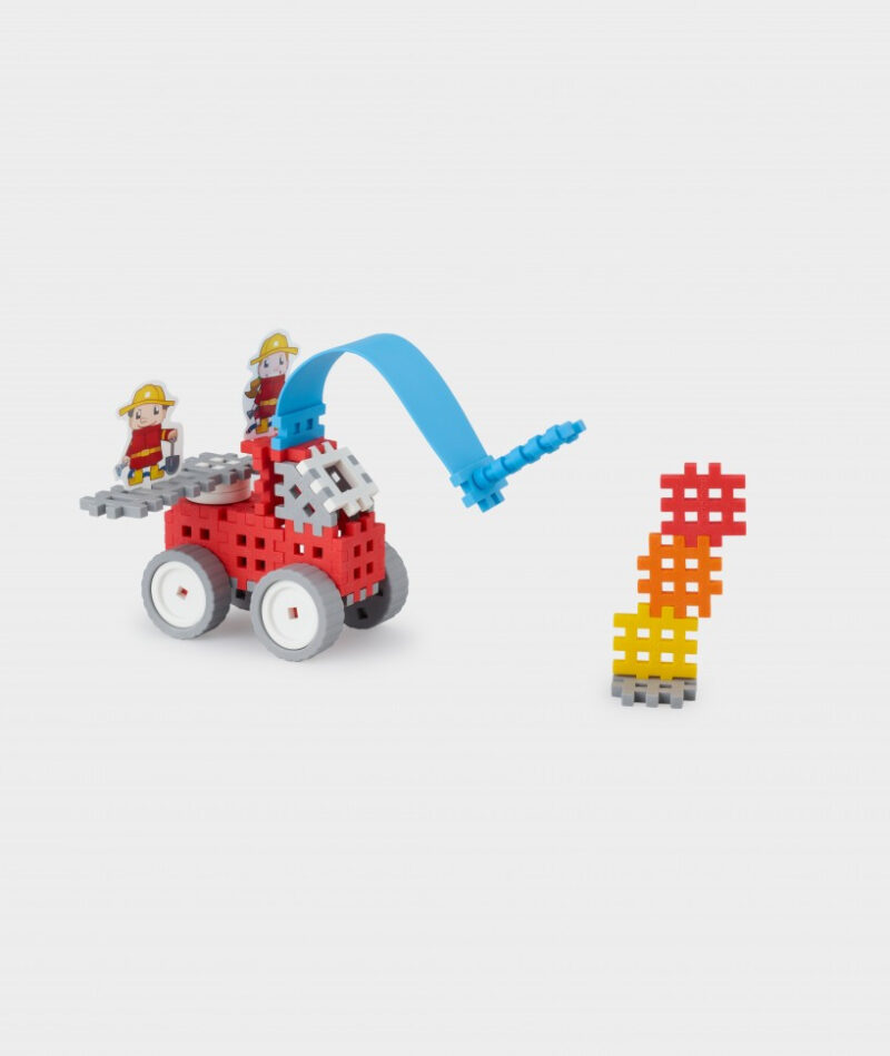 Конструктор MINI WAFFLE "FIREMAN" ПОЖЕЖНИК (38 деталей) Marioinex (5903033902516) (438970) - Зображення 5