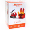 Конструктор MINI WAFFLE "FIREMAN" ПОЖЕЖНИК (68 деталей) Marioinex (5903033902523) (438971) - Зображення 2