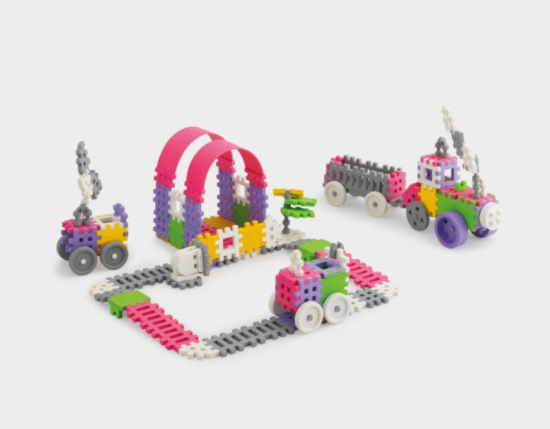 Конструктор MINI WAFFLE (140 деталей) №3 Marioinex (5903033902837) (438964) - Зображення 5