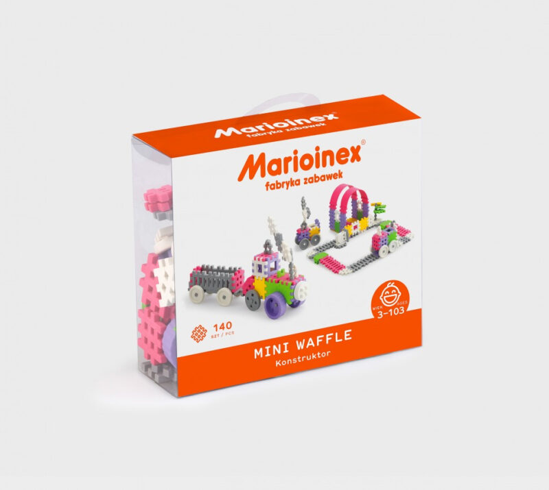 Конструктор MINI WAFFLE (140 деталей) №3 Marioinex (5903033902837) (438964) - Зображення 6