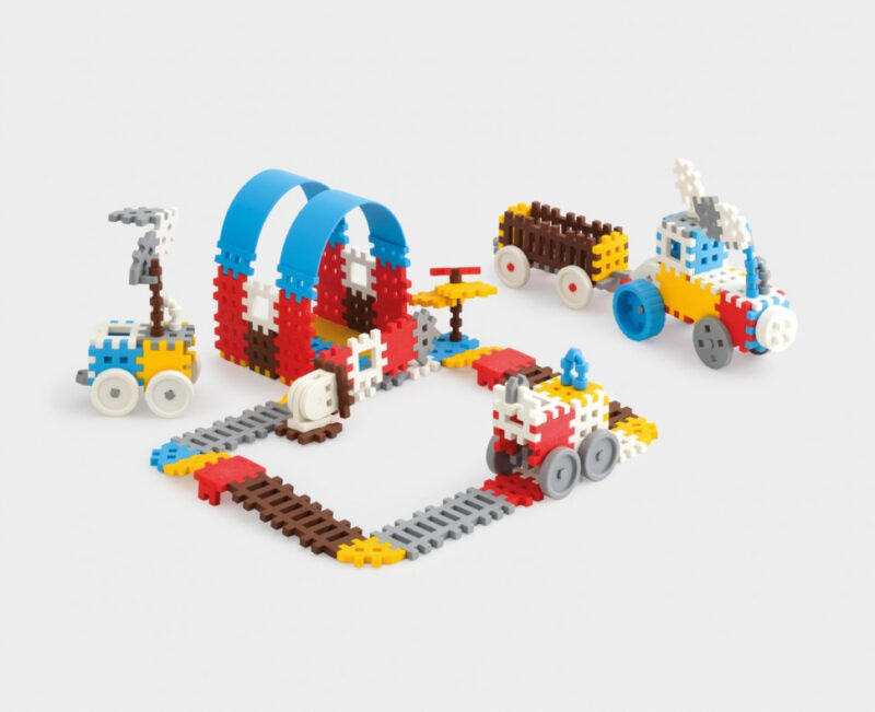 Конструктор MINI WAFFLE (140 деталей) №4 Marioinex (5903033902820) (438963) - Зображення 5