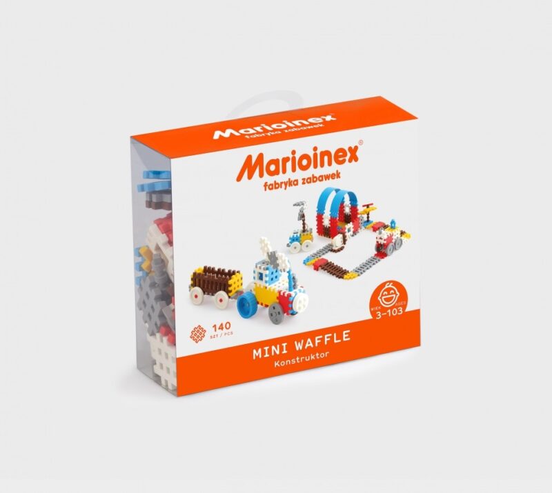 Конструктор MINI WAFFLE (140 деталей) №4 Marioinex (5903033902820) (438963) - Зображення 6