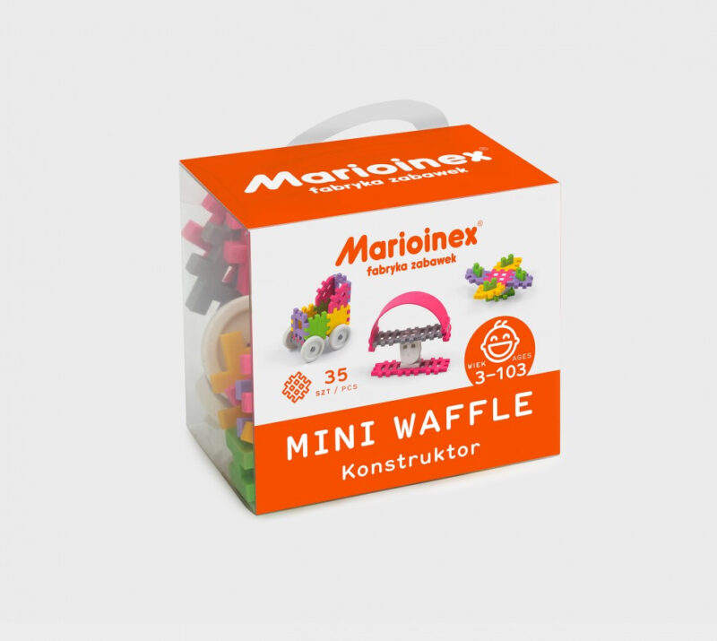 Конструктор MINI WAFFLE (35 деталей) №3 Marioinex (5903033902790) (438957) - Зображення 6