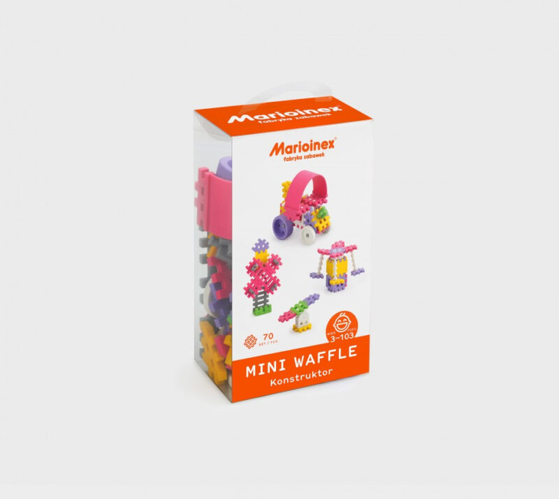 Конструктор MINI WAFFLE (70 деталей) №3 Marioinex (5903033902813) (438960) - Зображення 7
