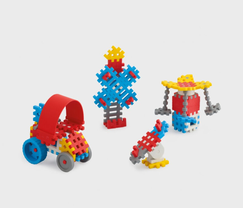 Конструктор MINI WAFFLE (70 деталей) №4 Marioinex (5903033902806) (438959) - Зображення 7
