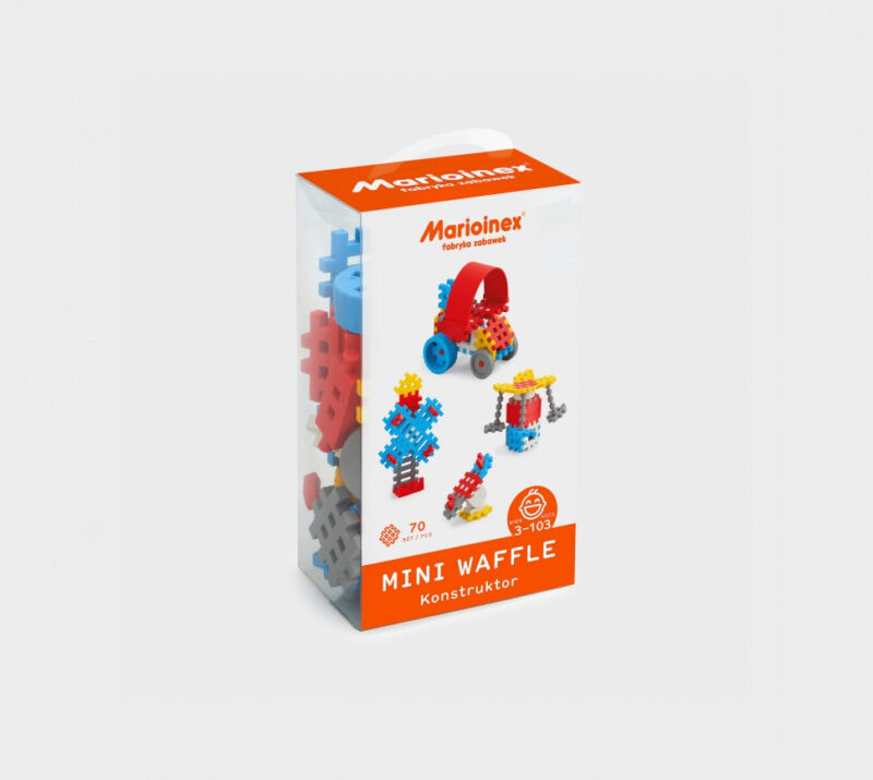 Конструктор MINI WAFFLE (70 деталей) №4 Marioinex (5903033902806) (438959) - Зображення 8