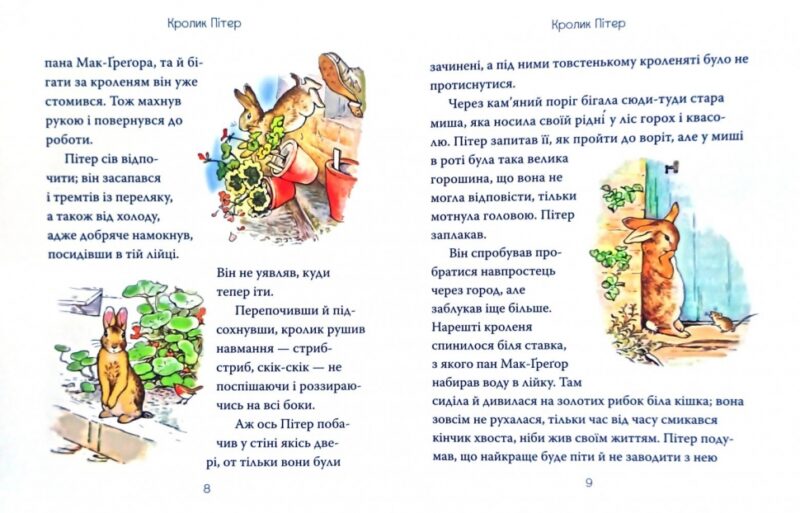 Книга Кролик Пітер та інші історії (Укр) КМ-Букс (9786177535910) (409521) - Зображення 4