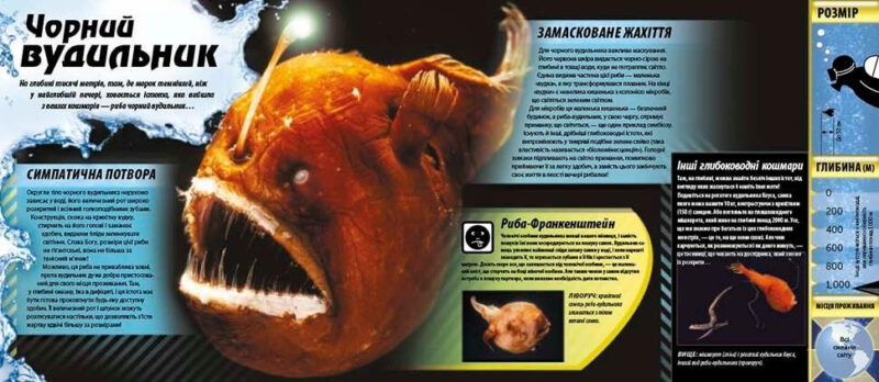Монстри океану Енциклопедія з доповненою реальністю iExplore (Укр) Талант (9789669356062) (346880) - Зображення 7