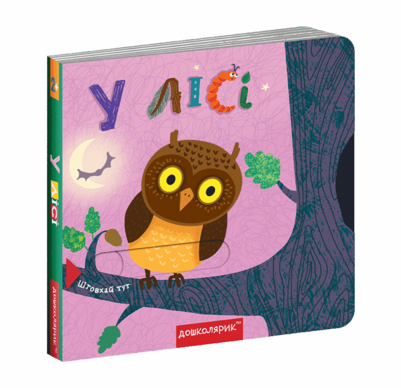 Книжка з подвійним секретом. У лісі (Укр) Школа (9789664296486) (446435) - Зображення 2