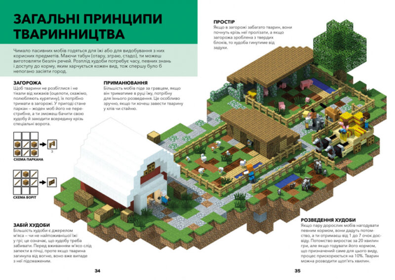 Minecraft. Довідник фермера (Укр) Артбукс (9786177688678) (437635) - Зображення 5
