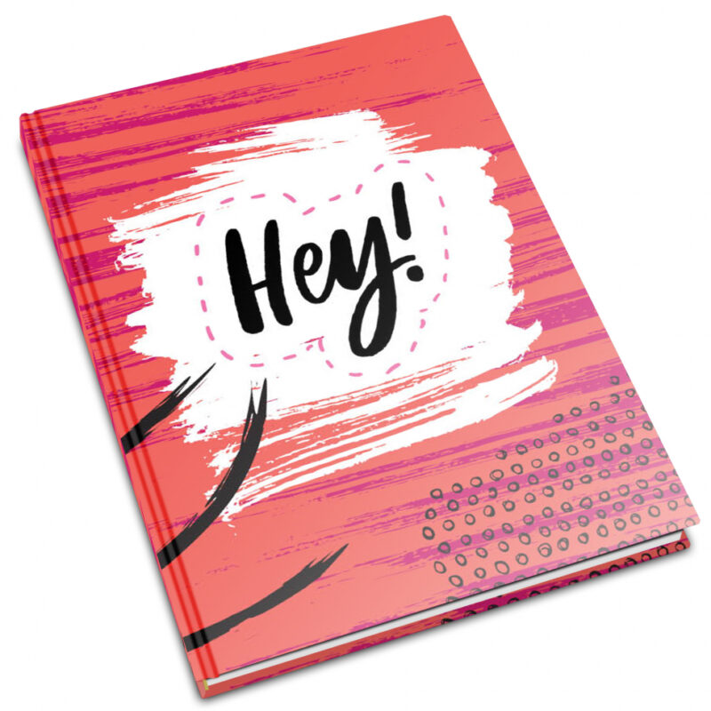 Блокнот А4 Hey Тверда обкладинка 80 аркушів Клітинка (Укр) Ч1291031 (9789667499471) (350977)