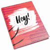 Блокнот А4 Hey Тверда обкладинка 80 аркушів Клітинка (Укр) Ч1291031 (9789667499471) (350977) - Зображення 3